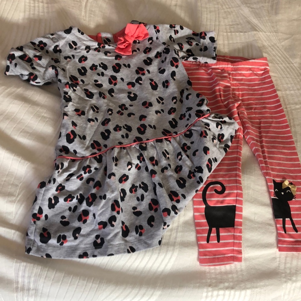Adorable 2T Cat Outfit